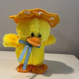 HOPEARL Yellow Talking/Singing Duck - Repeats what you say